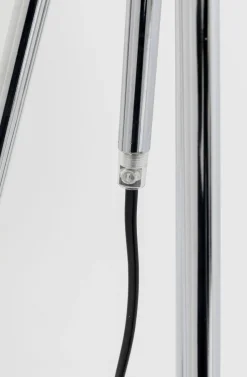 Lampa Podłogowa Brody 40x160 Cm Srebrna