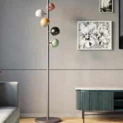 Lampa Podłogowa Calotta Antico 5L 40x200 Cm Kolorowa