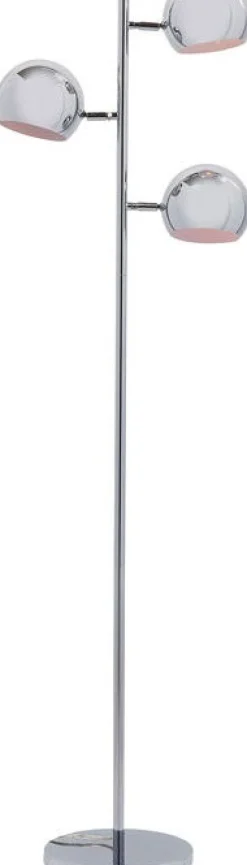 Lampa Podłogowa Calotta 40x151 Cm Srebrna