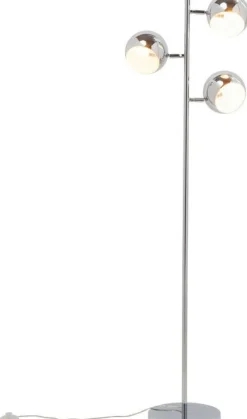 Lampa Podłogowa Calotta 40x151 Cm Srebrna