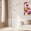 Lampa Podłogowa Five Fingers 122x220 Cm Chromowa