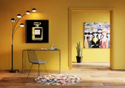 Lampa Podłogowa Five Fingers 86x201 Cm Czarna