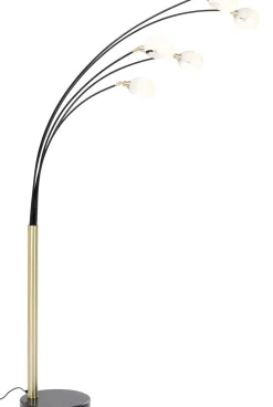 Lampa Podłogowa Five Fingers Duo 125x220 Cm Czarno-złota
