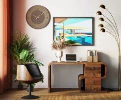 Lampa Podłogowa Five Fingers 100x220 Cm Mosiężna