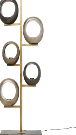 Lampa Podłogowa Five Loops 57x173 Cm