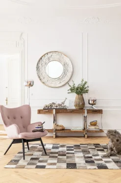 Lampa Podłogowa Goblet 25x160 Cm Srebrna