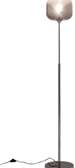 Lampa Podłogowa Goblet 25x160 Cm Srebrna