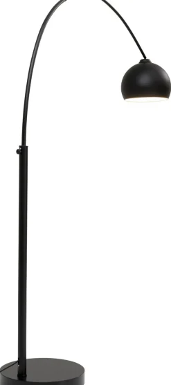 Lampa Podłogowa Lounge Small Deal Eco 163x175 Cm Czarna Matowa