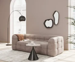 Lampa Podłogowa Lounge Small Deal Eco 163x175 Cm Czarna Matowa