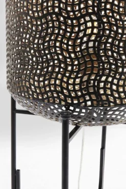Lampa Podłogowa Oasis ∅38x92 Cm Brązowo-czarna