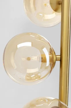Lampa Podłogowa Scal Balls 28x160 Cm Mosiężna