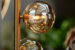 Lampa Podłogowa Scal Balls 28x160 Cm Mosiężna
