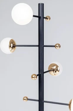 Lampa Podłogowa Trapez 30x160 Cm Czarna