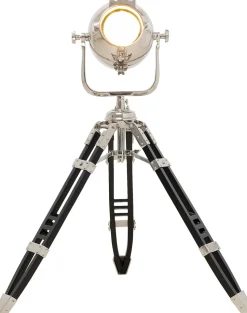 Lampa Podłogowa Trójnóg Filmowa Srebrna 105 Cm