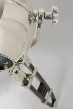 Lampa Podłogowa Trójnóg Filmowa Srebrna 105 Cm