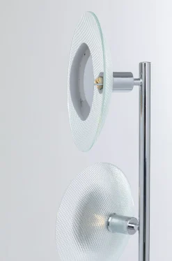 Lampa Podłogowa Ufo Tre 26x160 Cm Srebrny