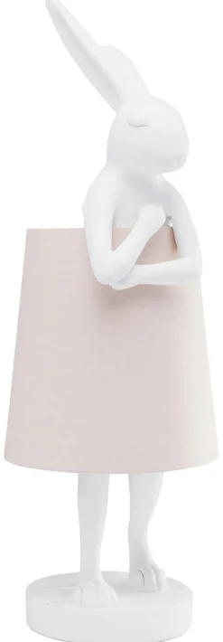 Lampa Stołowa Animal Rabbit 27x68 Cm Biała