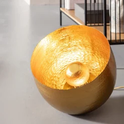 Lampa Stołowa Apollon 36x26 Cm Złota