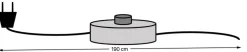 Lampa Stołowa Apollon 28x17 Cm Złota