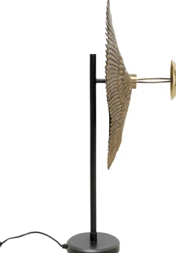 Lampa Stołowa Bird Wings 61x76 Cm Czarno-złota
