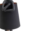 Lampa Stołowa Czarna Matowa Królik 50 Cm