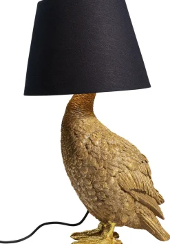 Lampa Stołowa Duck 35x58 Cm Złota