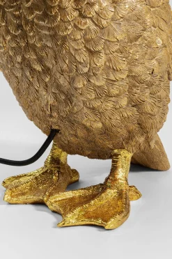 Lampa Stołowa Duck 35x58 Cm Złota