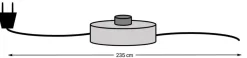 Lampa Stołowa Golden Goblet Ball 27x35 Cm