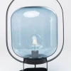 Lampa Stołowa Jupiter 35x54 Cm Niebiesko-czarna