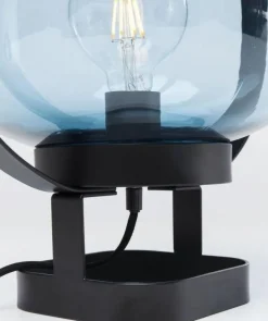 Lampa Stołowa Jupiter 35x54 Cm Niebiesko-czarna