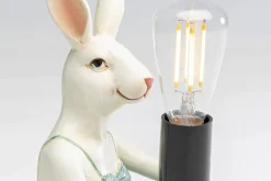 Lampa Stołowa Królik W Sukience E14 14x21 Cm