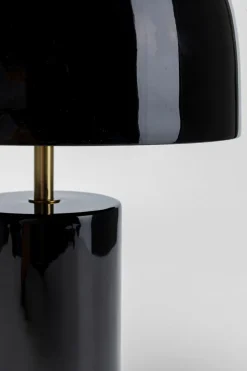 Lampa Stołowa Loungy Ø25x38 Cm Czarna