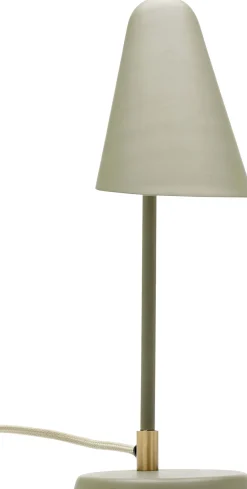 Lampa Stołowa Mała Stalowa Miętowa Zieleń 32 Cm