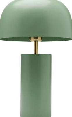 Lampa Stołowa Stalowa W Kolorze Miętowym Ø25x38 Cm