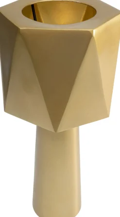 Lampa Stołowa Złota Matowa Nowoczesna 38 Cm