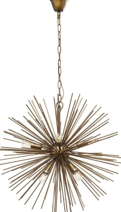 Lampa Wisząca Beam 72x72 Cm Mosiężna