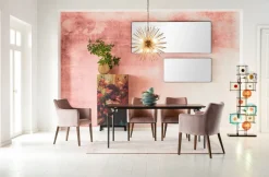 Lampa Wisząca Beam 72x72 Cm Mosiężna