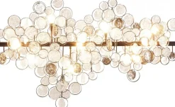 Lampa Wisząca Clouds Clear 102x61 Cm Szara