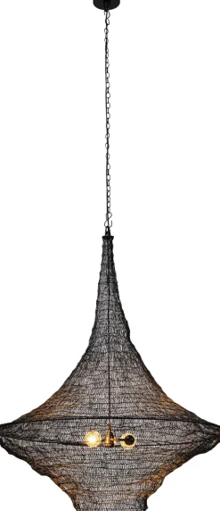 Lampa Wisząca Cocoon Ø89x114 Cm Czarna