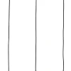 Lampa Wisząca Czarna Klosze Szklane 3xG9 67 Cm