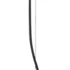 Lampa Wisząca Czarna Stalowa Tuba Ø14x60 Cm