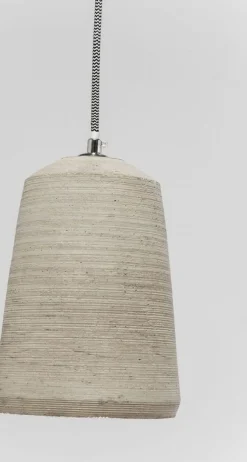 Lampa Wisząca Dining 120x120 Cm Szaro-drewniana