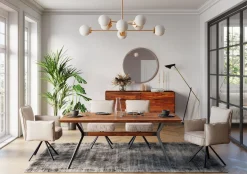 Lampa Wisząca Heavenly Ø98 Cm Złota - Klosze Białe
