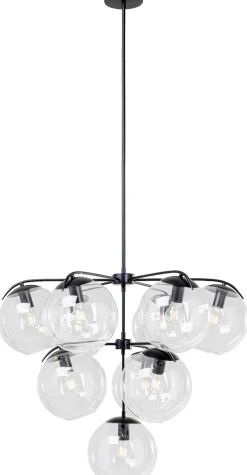 Lampa Wisząca Lasmina 91x110 Cm Czarna - Klosze Szklane
