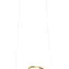 Lampa Wisząca LED Złote Okręgi Aluminium 105 Cm