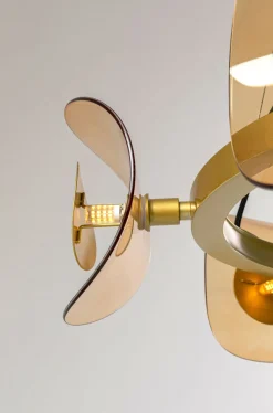 Lampa Wisząca Mariposa Ø81x150 Cm Złota