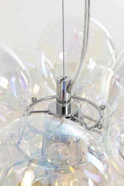 Lampa Wisząca Nowoczesna Szklana Kolorowa Ø48 Cm