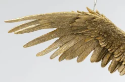 Lampa Wisząca Owl 57x28 Cm Złota