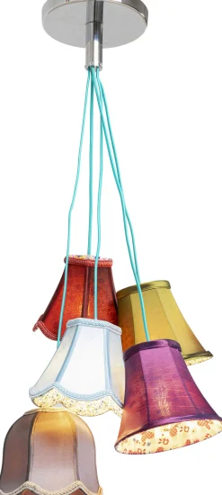 Lampa Wisząca Saloon Flowers 5L 45x110 Cm Kolorowa
