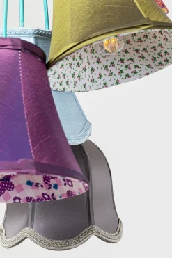 Lampa Wisząca Saloon Flowers 5L 45x110 Cm Kolorowa